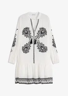 Tuniekjurk van gestructureerde viscose, bonprix