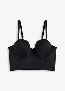 Voorgevormde bh top met glanseffect, bonprix