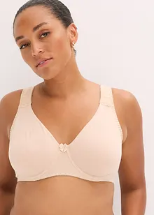 T-shirt bh met beugels en katoen (set van 2), bonprix