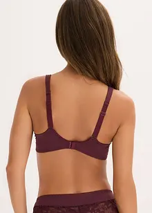 Voorgevormde bh met gewatteerde bandjes en delicate kant, bonprix