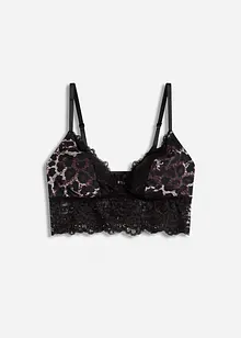 Triangel bralette met kant, bonprix
