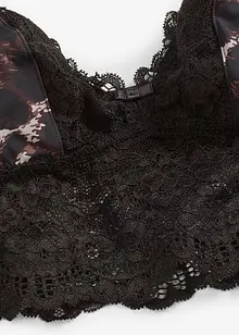 Triangel bralette met kant, bonprix