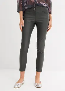 Stretch broek met glanseffect, bonprix