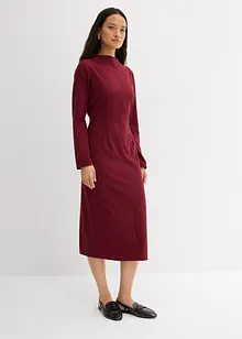 Midi jurk in een viscosemix, bonprix