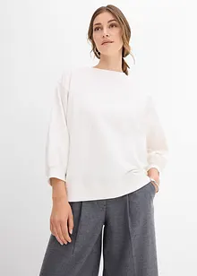 Oversized sweater van katoen, bonprix