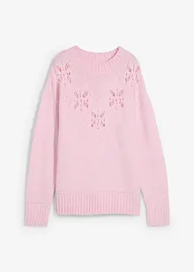 Grof gebreide trui van zachte wolmix, bonprix