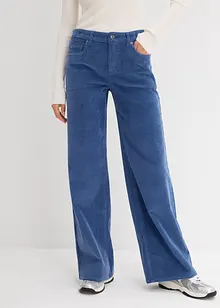 Corduroy broek van elastisch katoenmix, bonprix