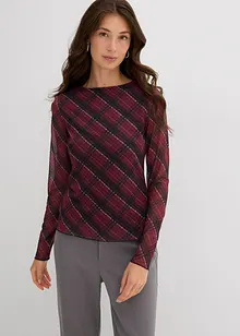 Longsleeve van fijne mesh, bonprix