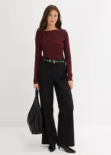 Longsleeve in een zachte viscosemix, bonprix