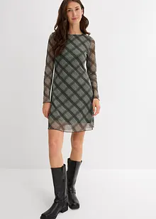 Mini jurk van fijn mesh, bonprix