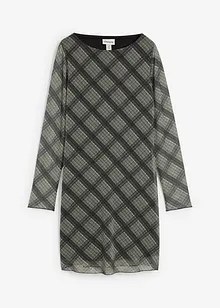 Mini jurk van fijn mesh, bonprix