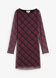 Mini jurk van fijn mesh, bonprix