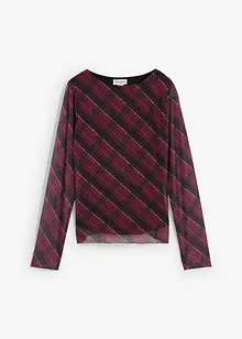 Longsleeve van fijne mesh, bonprix