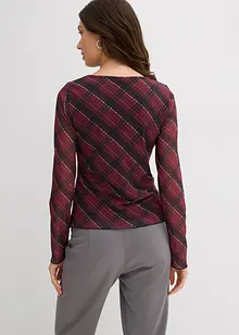 Longsleeve van fijne mesh, bonprix