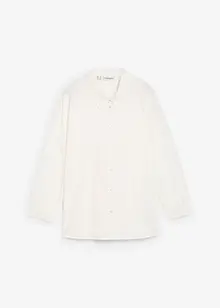 Oversized blouse van puur katoen, bonprix