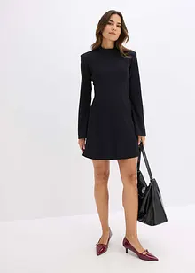 Mini jurk in A-lijn en trompetmouwen, bonprix