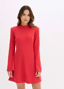 Mini jurk in A-lijn en trompetmouwen, bonprix