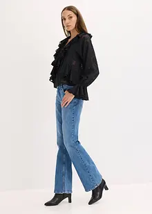 Licht transparante chiffonblouse, bonprix