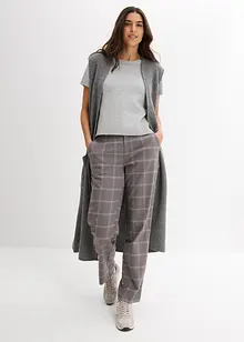 Geruite chino broek, bonprix