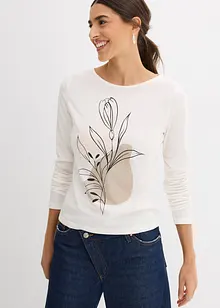 Longsleeve van puur katoen, bonprix