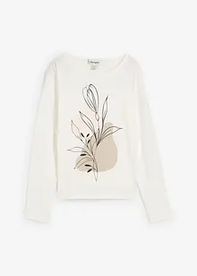 Longsleeve van puur katoen, bonprix