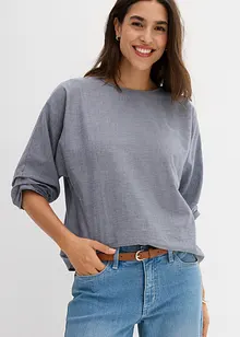 Loose fit blouse van puur katoen, bonprix