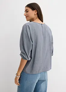 Loose fit blouse van puur katoen, bonprix