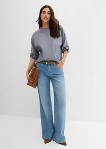 Loose fit blouse van puur katoen, bonprix