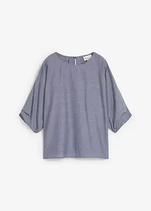 Loose fit blouse van puur katoen, bonprix