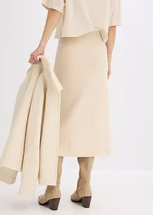 Uitlopende gebreide rok, bonprix