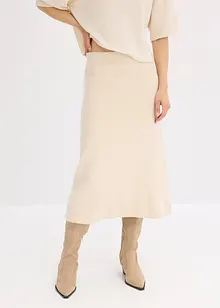 Uitlopende gebreide rok, bonprix