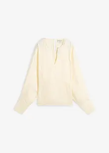 Licht glanzende bloouse in een viscosemix, bonprix
