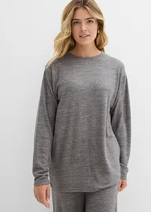Lange sweater in een gebreide look, bonprix