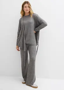 Lange sweater in een gebreide look, bonprix