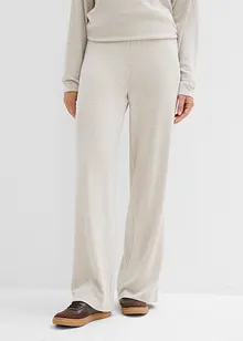 Palazzo broek in een gebreide look, bonprix