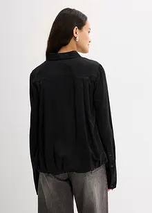 Satijnen blouse in een viscosemix, bonprix