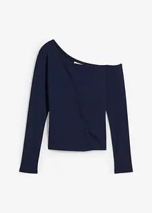 Geribde longsleeve, bonprix