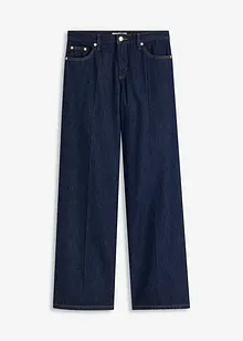 Wide leg jeans mid waist, bonprix