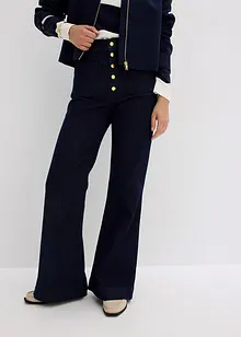 Flared jeans, high waist, bonprix