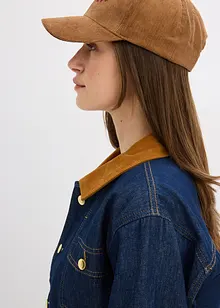 Spijkerjas  met corduroy kraag, bonprix