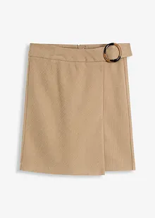 Wikkelrok met visgraatpatroon, bonprix