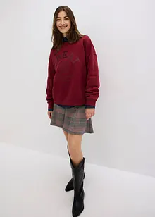 Oversized sweater van puur katoen, bonprix