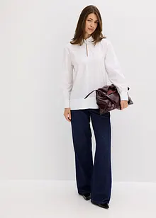 Oversized blouse met volumineuze mouwen, bonprix