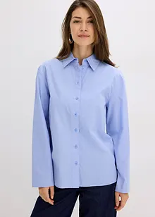Overhemdblouse van katoen, bonprix