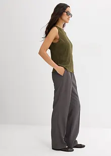 Blouse van gestructureerde crinkle, bonprix