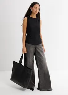 Blouse van gestructureerde crinkle, bonprix