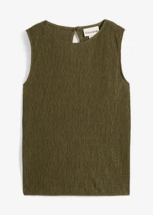 Blouse van gestructureerde crinkle, bonprix