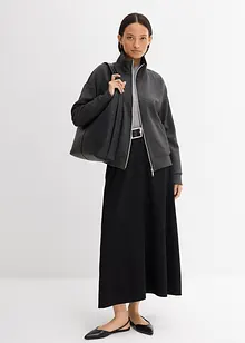 Oversized jas van viscose-mix, bonprix
