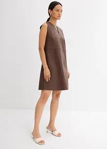 Imitatieleren jurk, bonprix