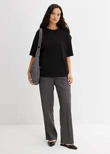 Oversized shirt van een katoenmix, bonprix